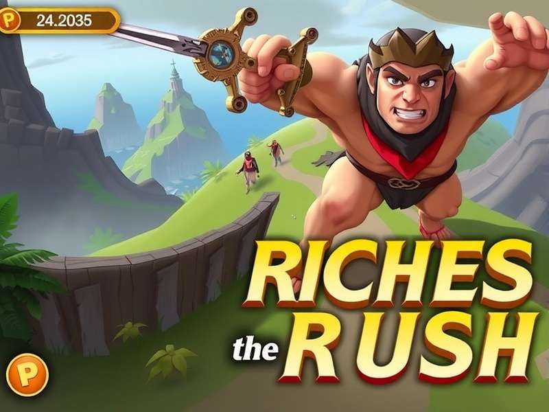 Intense gameplay moments from Riches Rush Challenge Riches Rush Challenge Gameplay Screenshot