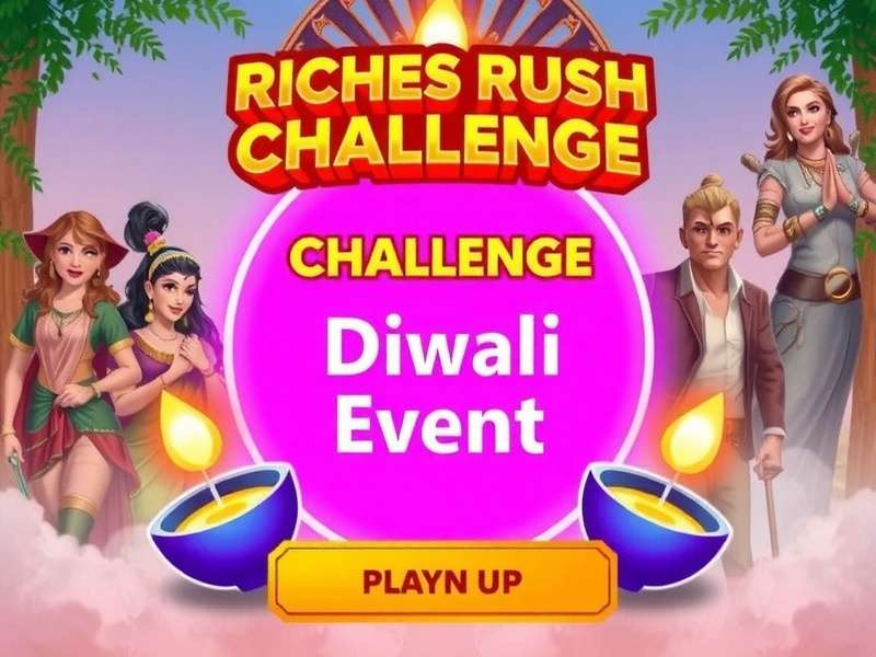 Diwali celebration event in Riches Rush Challenge Riches Rush Challenge Diwali Event